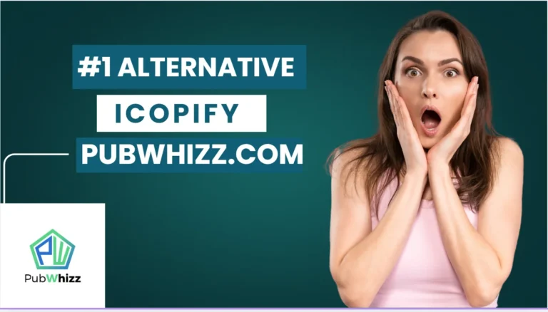 PubWhizz platform shown as the best Icopify alternative for guest posts and backlinks