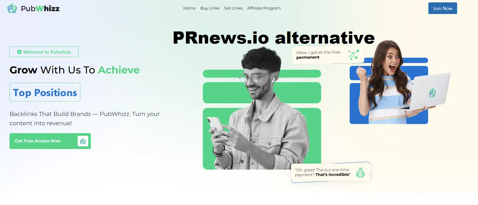 PubWhizz vs PRnews.io alternative comparison showing global press release distribution network